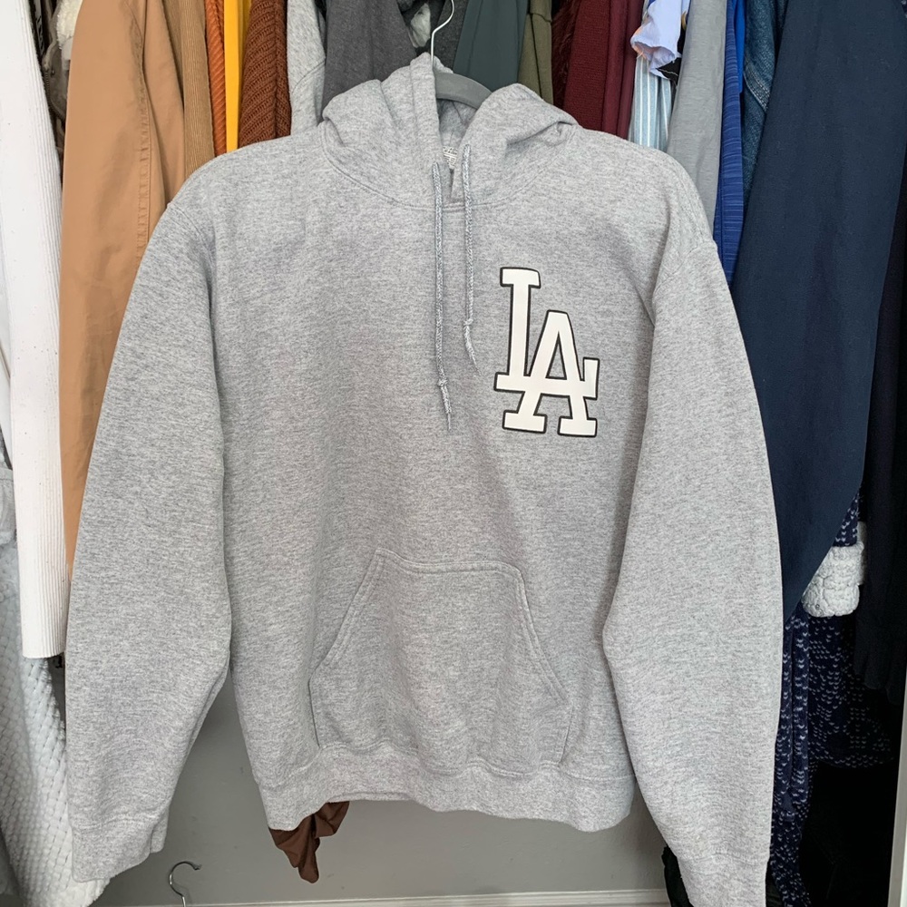 Los Angeles Dodgers Grey Sweater